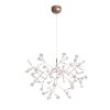 SL379.203.63 Люстра подвесная ST-Luce Медный/Белый LED 63*0,3W