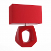 SL997.604.01 Настольная лампа ST-Luce Красный/Красный E27 1*60W (из 2-х коробок)