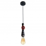 SLD967.703.01 Светильник подвесной ST-Luce Черный, Серый E27 1*60W