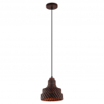 SLD976.303.01 Светильник подвесной ST-Luce Коричневый/Коричневый E27 1*60W