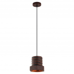 SLD976.313.01 Светильник подвесной ST-Luce Коричневый/Коричневый E27 1*60W