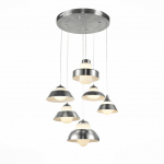 SL345.103.06 Светильник подвесной ST-Luce Хром/Белый, Хром LED 6*5W