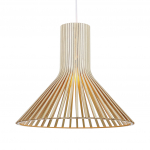 SL709.773.01 Светильник подвесной ST-Luce Белый/Светлое дерево E27 1*60W