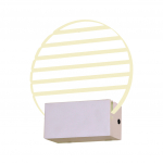 SL580.001.01 Светильник настенный ST-Luce Белый/Прозрачный LED 1*6W