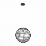 SL224.443.01 Светильник подвесной ST-Luce Черный/Черный E27 1*60W