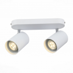 SL597.501.02 Спот ST-Luce Белый, Хром/Белый GU10 LED 2*3W
