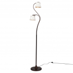 SL259.505.02 Торшер ST-Luce Коричневый/Белый E14 2*40W