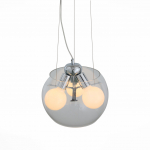 SL512.103.03 Светильник подвесной ST-Luce Хром/Прозрачный E27 Globe 3*60W
