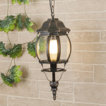 Светильник ул. GL 1001H/черн/зол