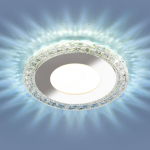 9909 LED / Светильник встраиваемый 8W CL прозрачный