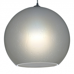 SL707.523.01 Светильник подвесной ST-Luce Хром/Белый с капельками E27 1*60W