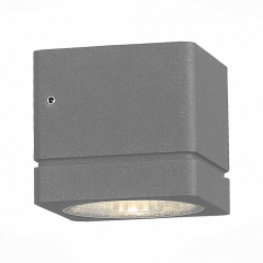 SL563.701.01 Светильник уличный настенный ST-Luce Серый/Прозрачный LED 1*8W