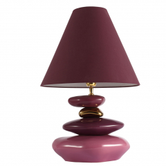 SL988.604.01 Настольная лампа ST-Luce Розовый, Золотой/Бордовый E27 1*60W (из 2-х коробок)