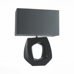SL997.404.01 Настольная лампа ST-Luce Черный/Черный E27 1*60W (из 2-х коробок)