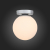 SL717.501.01 Светильник настенно-потолочный ST-Luce Серебристый/Белый E27 1*40W