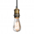 SLD963.313.01 Светильник подвесной ST-Luce Черный, Бронза E27 1*60W
