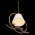 SL167.703.01 Светильник подвесной ST-Luce Светло-коричневый/Бежевый E14 1*40W