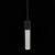 SL215.403.01 Подвес ST-Luce Черный хром, Анодированная бронза/Прозрачный LED 1*3W