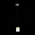 SL823.103.01 Подвес ST-Luce Хром/Прозрачный LED 1*6W
