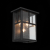 SL079.401.03 Светильник уличный настенный ST-Luce Темный кофе/Прозрачное кракелированное стекло E14