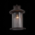 SL080.401.01 Светильник уличный настенный ST-Luce Темный кофе/Прозрачный, Темный кофе E27 1*60W
