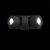 SL093.401.02 Светильник уличный настенный ST-Luce Черный/Черный, Прозрачный G5,3 2*7W