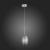 SL433.103.01 Подвес ST-Luce Хром/Дымчатый G4 LED 1*3W