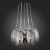SL433.103.07 Светильник подвесной ST-Luce Хром/Дымчатый G4 LED 7*3W