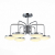 SLE120.102.06 Люстра потолочная ST-Luce Хром/Белый LED 6*12W