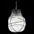SL321.403.01 Подвес ST-Luce Черный/Прозрачный E27 1*60W