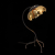 SL817.424.01 Настольная лампа ST-Luce Черный/Золото E27 1*40W