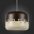 SL260.303.01 Светильник подвесной ST-Luce Хром/Кофейный, Бежевый E27 1*40W