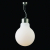 SL299.563.01 Светильник подвесной ST-Luce Никель/Белый E27 1*100W