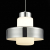 SL345.013.01 Подвес ST-Luce Хром/Белый, Хром LED 1*5W
