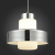SL345.013.01 Подвес ST-Luce Хром/Белый, Хром LED 1*5W