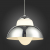SL345.103.01 Подвес ST-Luce Хром/Белый, Хром LED 1*5W