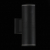 SL561.401.02 Светильник уличный настенный ST-Luce Черный/Черный LED 2*5W