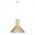 SL709.773.01 Светильник подвесной ST-Luce Белый/Светлое дерево E27 1*60W