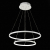 SL904.103.02 Люстра подвесная ST-Luce Белый/Белый LED 1*75W