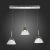 SL930.103.03 Светильник подвесной ST-Luce Хром/Прозрачный LED 3*7W