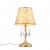 SL176.204.01 Настольная лампа ST-Luce Золото, Прозрачный/Бежевый, Золото E14 1*40W