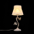 SL183.524.01 Настольная лампа ST-Luce Белый с золотом/Белый E14 1*40W