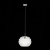 SL326.103.01 Светильник подвесной ST-Luce Хром/Прозрачный E14 1*40W