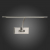 SL595.071.01 Подсветка для картин ST-Luce Матовый Никель/Матовый никель LED 1*5,4W