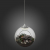 SL551.113.01 Светильник подвесной ST-Luce Хром/Прозрачный LED 1*5W