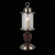 SL150.304.01 Настольная лампа ST-Luce Бронза, коричневый/Прозрачный с эфектом трещин E27 1*60W