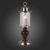 SL150.304.01 Настольная лампа ST-Luce Бронза, коричневый/Прозрачный с эфектом трещин E27 1*60W