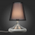 SL974.404.01 Настольная лампа ST-Luce Хром, Дымчатый/Черный, Белый E27 1*60W