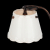 SL259.504.01 Настольная лампа ST-Luce Коричневый, Белый/Белый E14 1*40W