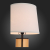 SL389.404.01 Настольная лампа ST-Luce Черный, Коричневый/Белый E27 1*60W